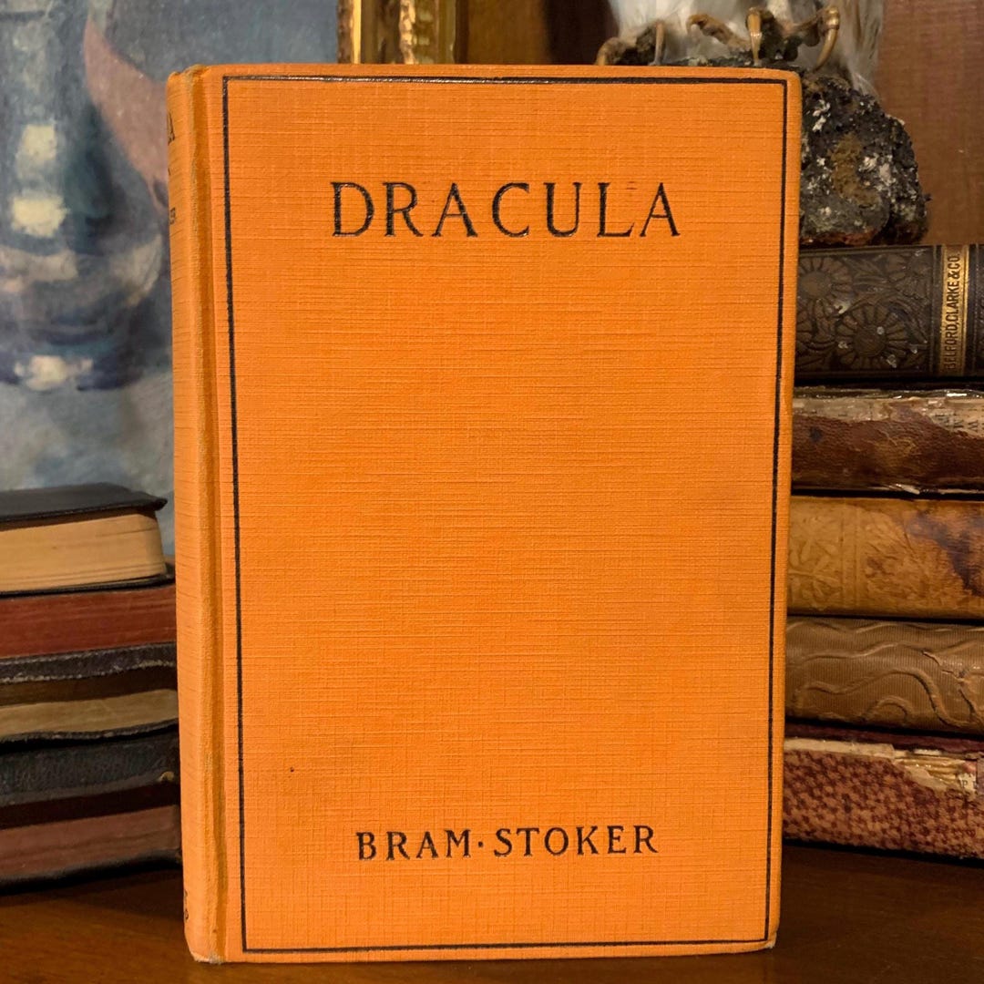 Dracula – Bram Stoker (1927) – First Edition Thus – Grosset & Dunlap ...