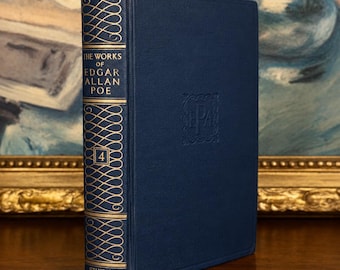 The Works of Edgar Allan Poe (1933) - Collectible Vintage Book - Etsy