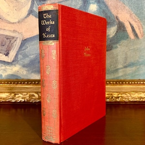 The Works of John Keats (1951) - Livre de collection vintage en prose et poésie