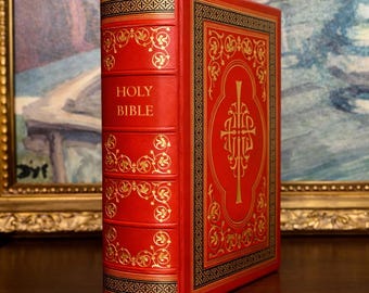 1932年製ヴィンテージ・フリーメイソン聖書：キング・ジェームズ版、黒