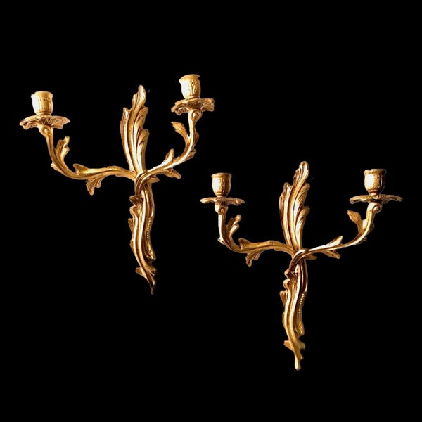 Rococo Sconce - Etsy