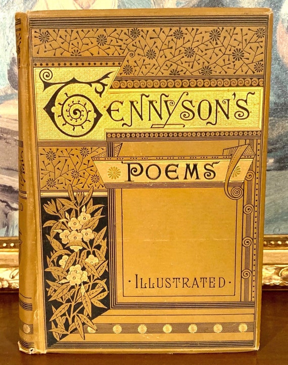 Alfred Lord Tennyson – Complete Poems (1882) – Illustrated Antique