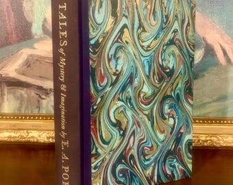 Vintage Edgar Allan Poe Book (1941) – Tales of Mystery – Illustrated