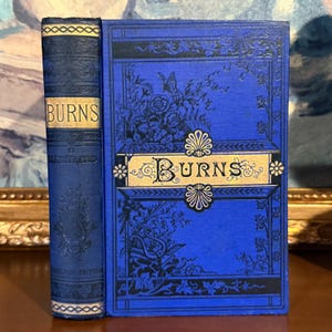 The Complete Works of Robert Burns (1880) - Rare Antique Book with Illustrations