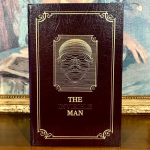 The Invisible Man – HG Wells (1967) – Easton Press – Leather Bound Book –Illustrated image 1