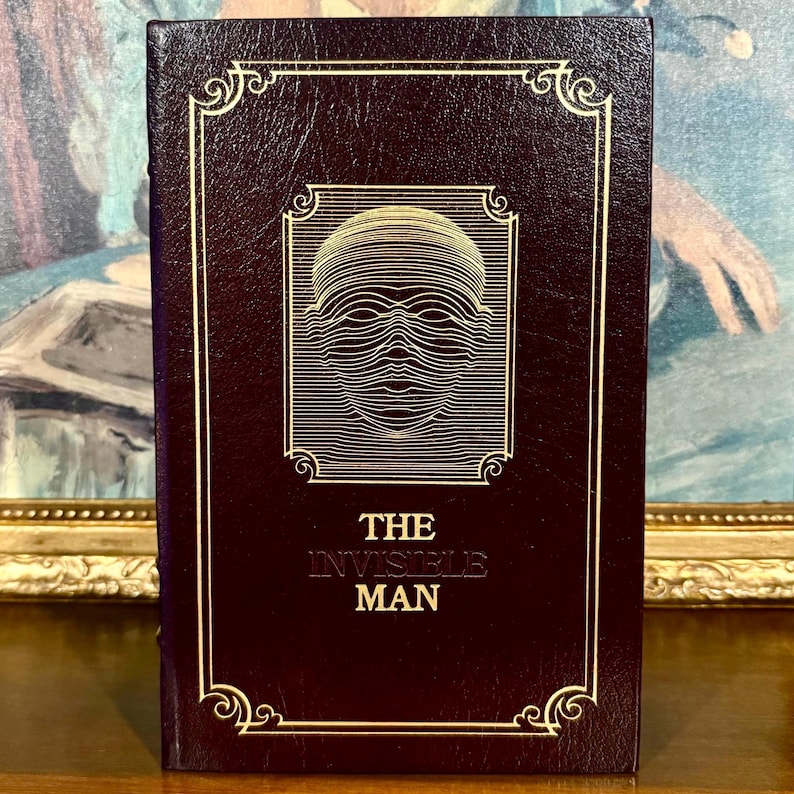 The Invisible Man – HG Wells (1967) – Easton Press – Leather Bound Book –Illustrated image 1