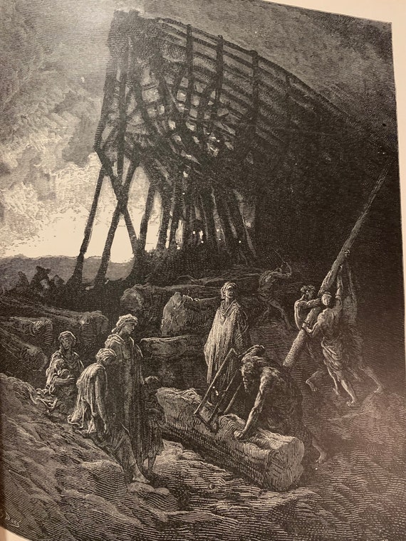 1884年 失楽園の本：ギュスターヴ・ドレの挿絵入り版画、ジョン