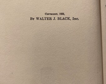 ロバート・ブラウニングの詩集（1932年） - コレクターズヴィンテージ