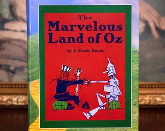 The Marvelous Land of Oz, editie 1904, geïllustreerd boek door L. Frank Baum