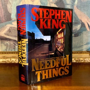 Stephen King - Needful Things (1991) First Edition - Vintage Horror Book