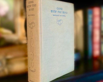 First Edition - Gone With The Wind by Margaret Mitchell  (1936) - Classic Literature Bestseller and Iconic Historical Romance Novel