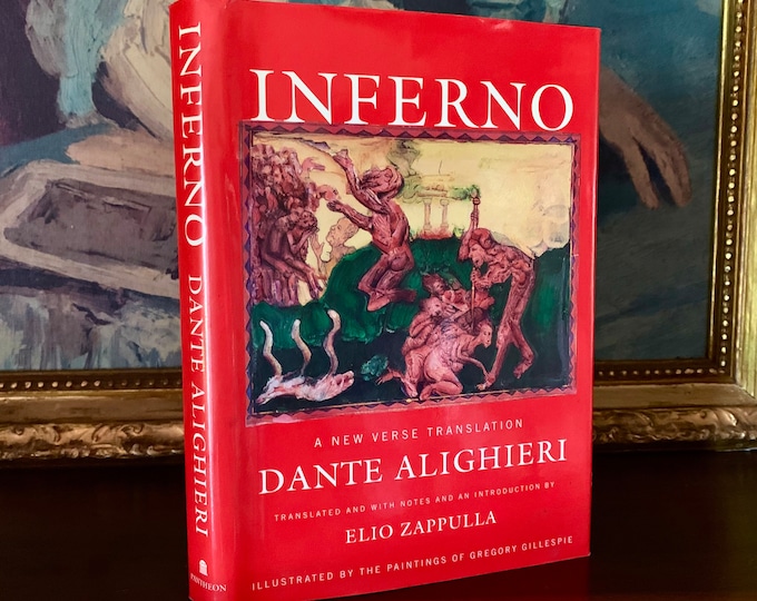 Dante’s Inferno by Dante Alighieri Illustrated Vintage Book - Pantheon ...