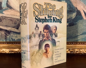 The Shining von Stephen King ~ 1977 ~ Erstausgabe v. Chr. ~ Hardcover-Buch.