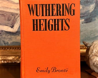Cime tempestose, 1925 — Romanzo gotico rilegato in tela di Emily Brontë, Grosset & Dunlap