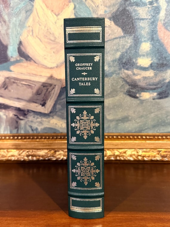 Canterbury Tales by Geoffrey Chaucer – Franklin Library Edition