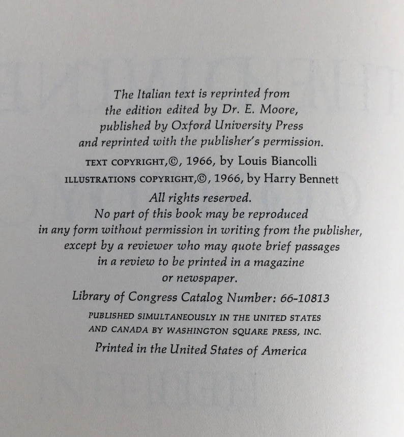 May include: A book titled "The Italian Text" by Louis Biancolli. The book cover features a black and white illustration of a man in a suit with a moustache. The text on the cover includes the copyright information: TEXT COPYRIGHT, &copy;, 1966, by Louis Biancolli. ILLUSTRATIONS COPYRIGHT, &copy;, 1966, by Harry Bennett. All rights reserved.