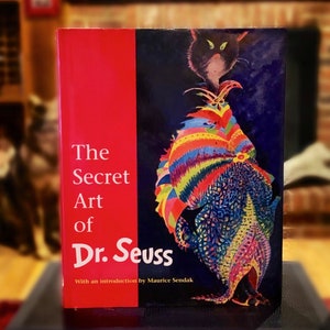 Die geheime Kunst des Dr. Seuss (1995) - Erste Ausgabe - Privat Illustrierte Surrealismus Gemälde und Skulpturen - Hardcover