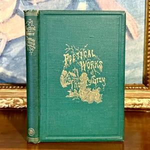 Thomas Gray - Dzieła poetyckie (1867) - Ilustrowane - Rzadka antyczna książka