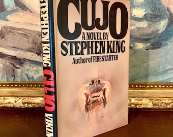 Cujo - Stephen King (1981) - First Edition BCE - Vintage Hardcover Book