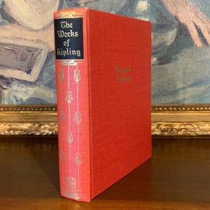 Rudyard Kipling - uvres complètes (1927) - Livre vintage de collection