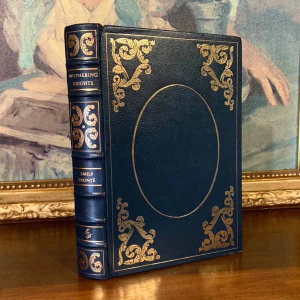 Emily Bronte’s Wuthering Heights (1975) - Easton Press Limited Edition - Vintage Leather Bound Book
