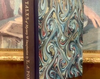 Edgar Allan Poe - Tales of Mystery (1941) - Illustrated Vintage Book with Slipcase