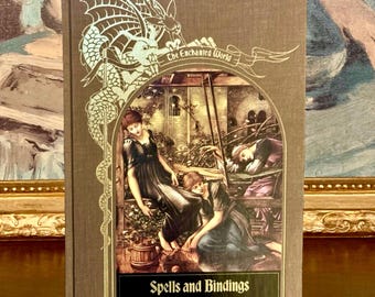 The Enchanted World: Spells and Bindings - First Edition, Vintage Occult Book