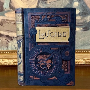 Lucille door Owen Meredith (1890) - Zeldzaam antiek boek met geïllustreerde gravures