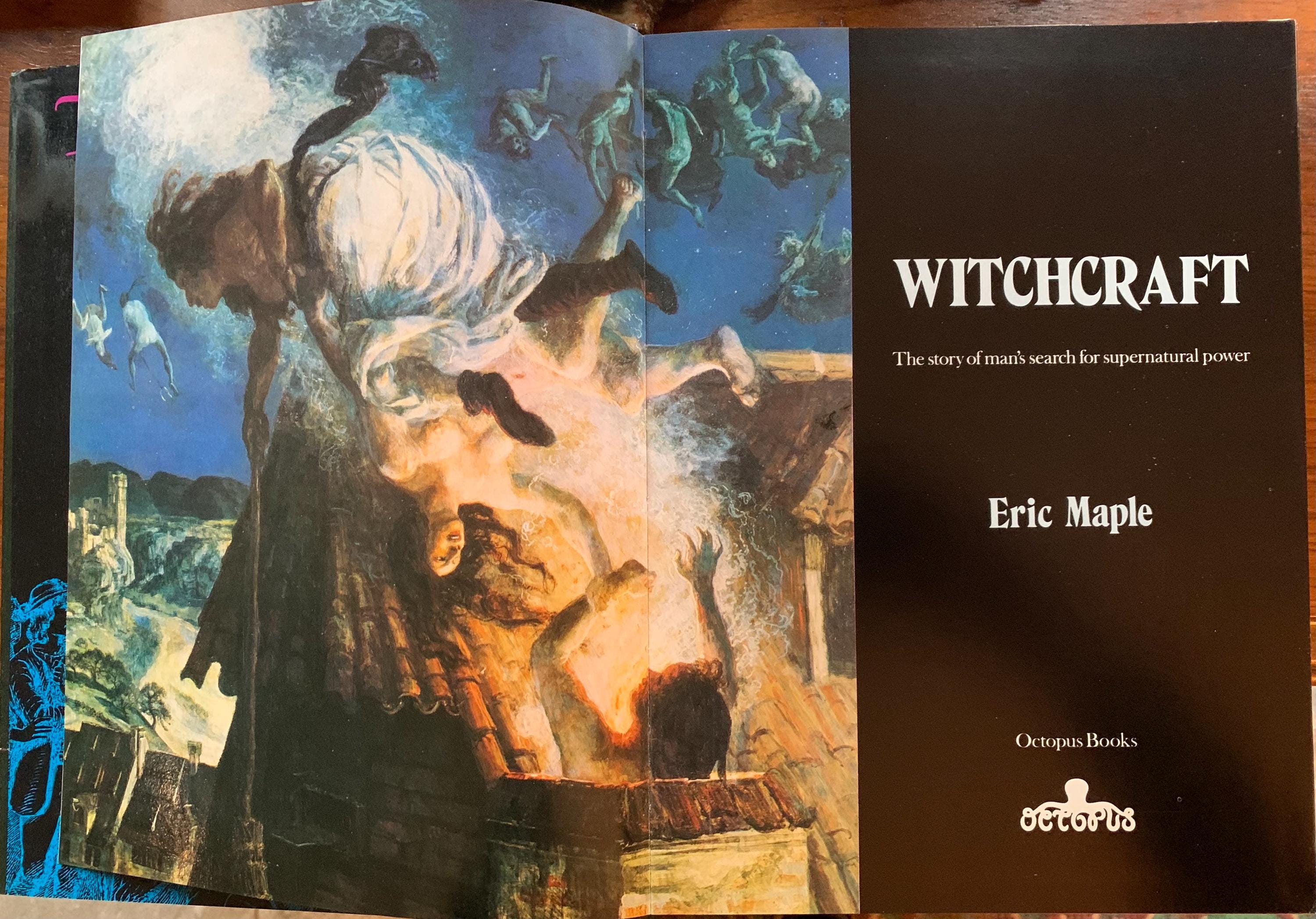 Witchcraft by Eric Maple (1973) - First Edition Hardcover