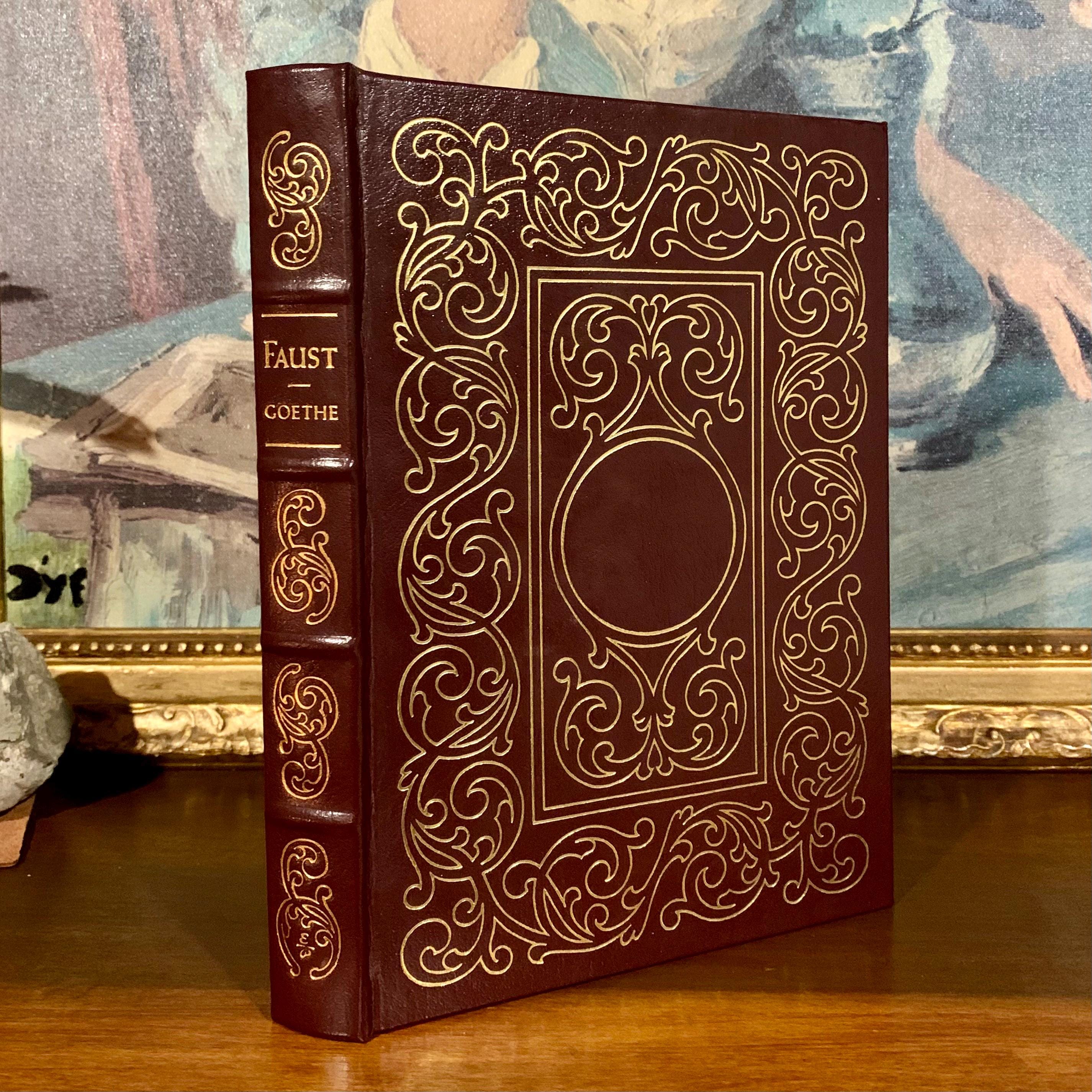 Faust - Goethe - Easton Press (1980) - Vintage Leather Bound Book