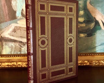 Il dottor Jekyll e il signor Hyde – Robert Louis Stevenson – Edizione da collezione Easton Press – Libro rilegato in pelle vintage