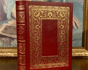 Das Bildnis des Dorian Gray – Oscar Wilde – Easton Press – Ledergebunden, illustrierte Sammlerausgabe