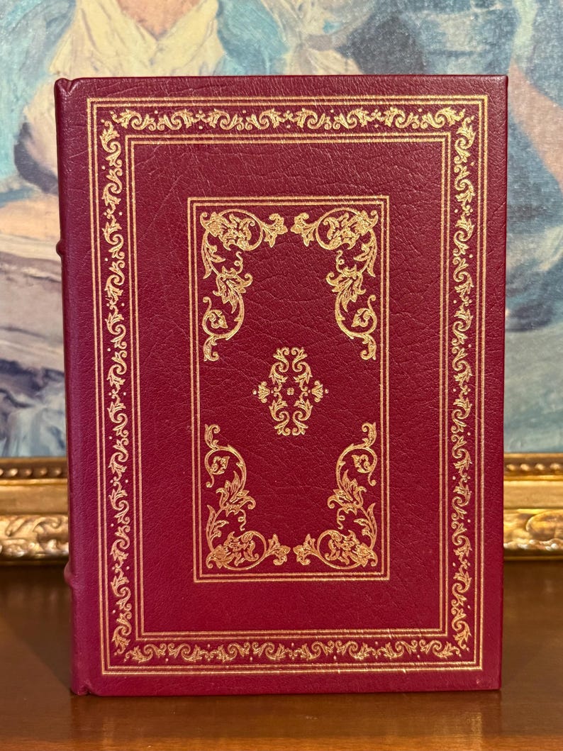 Raj utracony – John Milton (1981) – wydanie w skórzanej oprawie biblioteki Franklin zdjęcie 2