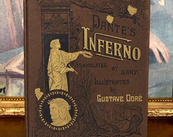 Dante’s Inferno (1885) by Dante Alighieri - Engraved Illustrations by Gustave Dore