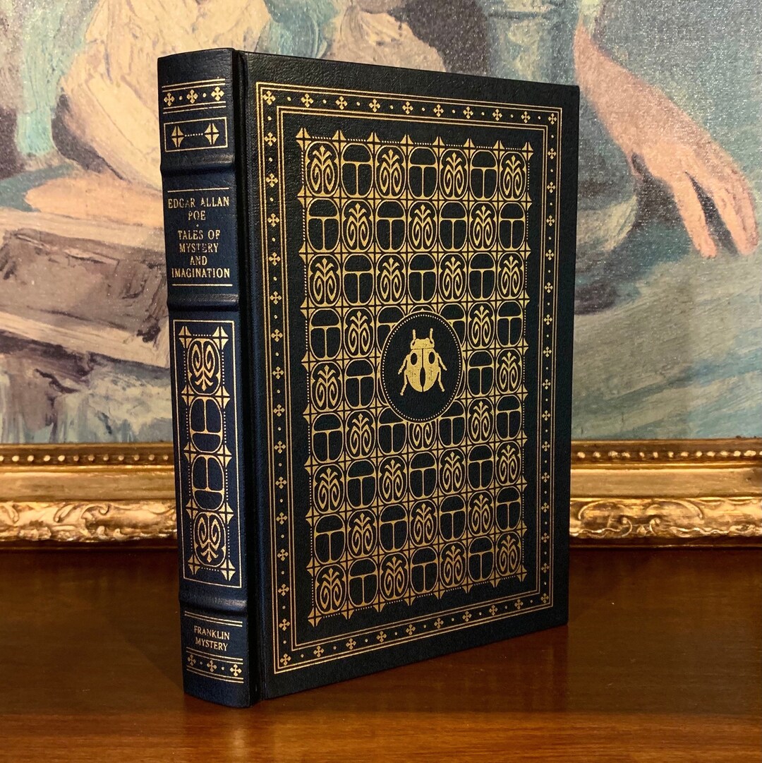Poe　Tales　Allan　Book　of　Norway　by　Bound　Edgar　Illustrated　Leather　Etsy