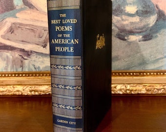 Die beliebtesten Gedichte des amerikanischen Volkes (1936) – Hazel Fellman – Hardcover