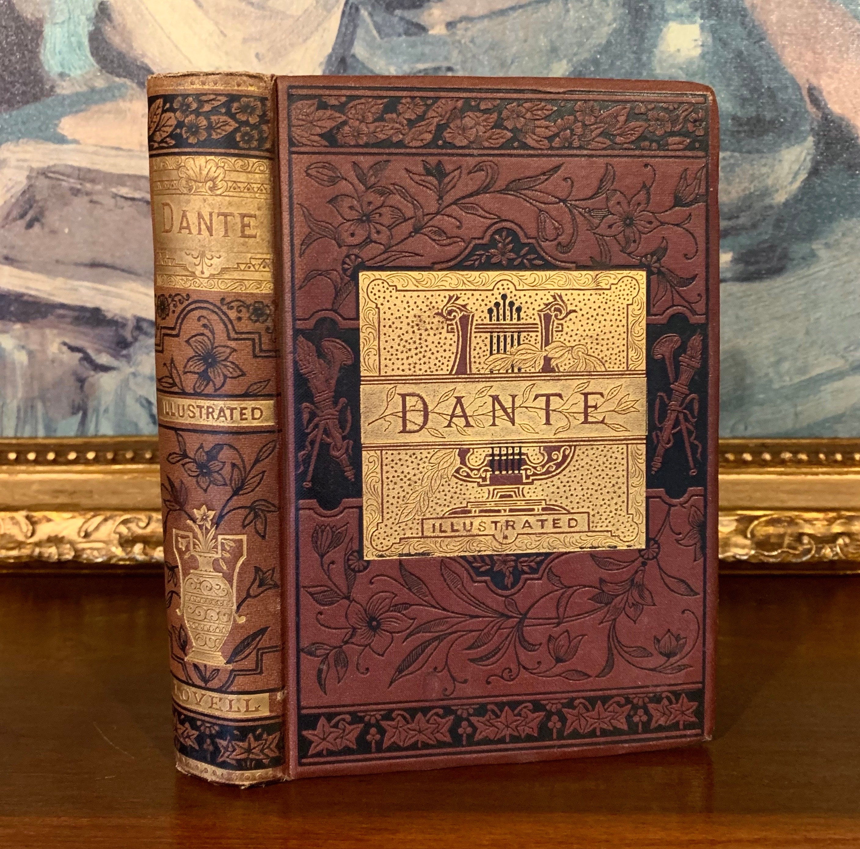 アンティーク antique book ダンテ 歌曲集 古書 Dante アンティーク antique book ダンテ 歌曲集 古書 Dante