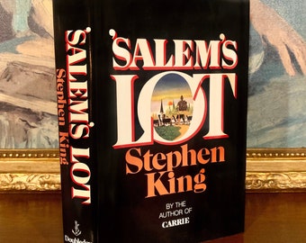 Salems Lot - Stephen King (1975) - Prima edizione aEV, pubblicata da Doubleday