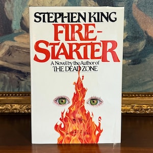 Stephen King - Firestarter (1980) - Primera edición a. C. ~ Libro de terror vintage