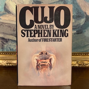 First Edition Cujo – Stephen King (1981) – Vintage Hardcover with Original Dust Jacket
