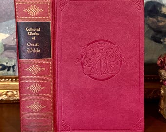 The Works of Oscar Wilde (1927) – Includes The Picture of Dorian Gray – Vintage Collectible Book