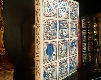 Amphigorey Too by Edward Gorey - 1975 First Edition - Vintage Hardcover Book