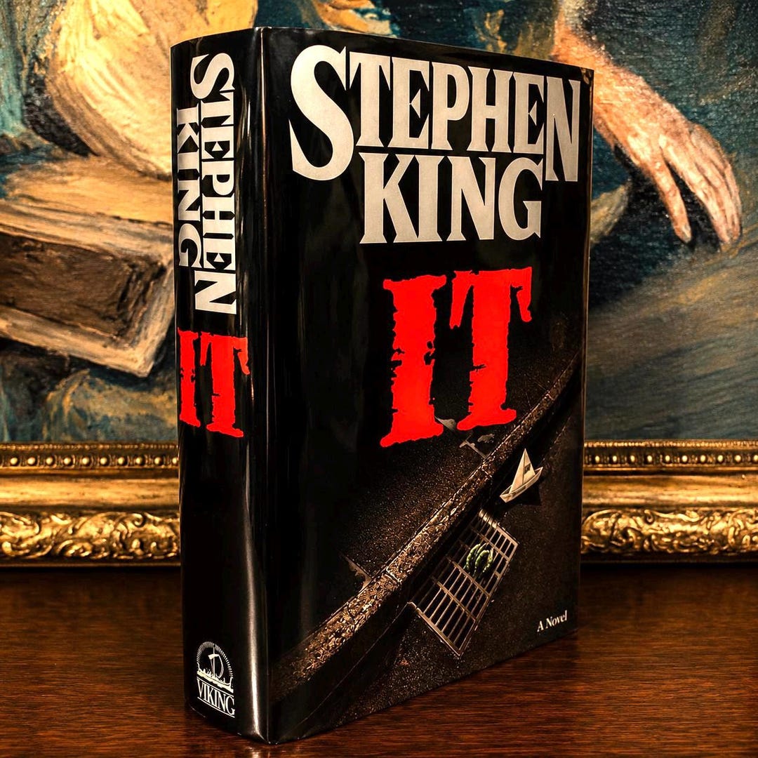 Stephen King - IT (1986) - First Edition - Vintage Horror Book