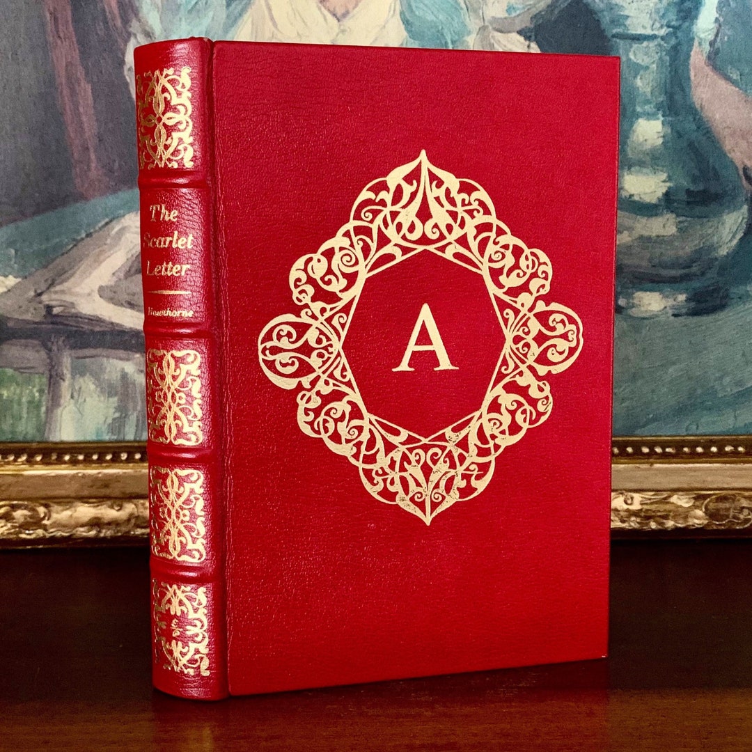 The Scarlet Letter – Nathaniel Hawthorne (1975) Easton Press Leather ...