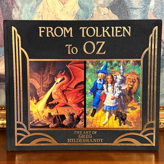 From Tolkien to Oz (1985) – the Art of Greg Hildebrandt – Vintage