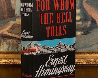 For Whom the Bell Tolls - Ernest Hemingway (1940) - First Edition Book