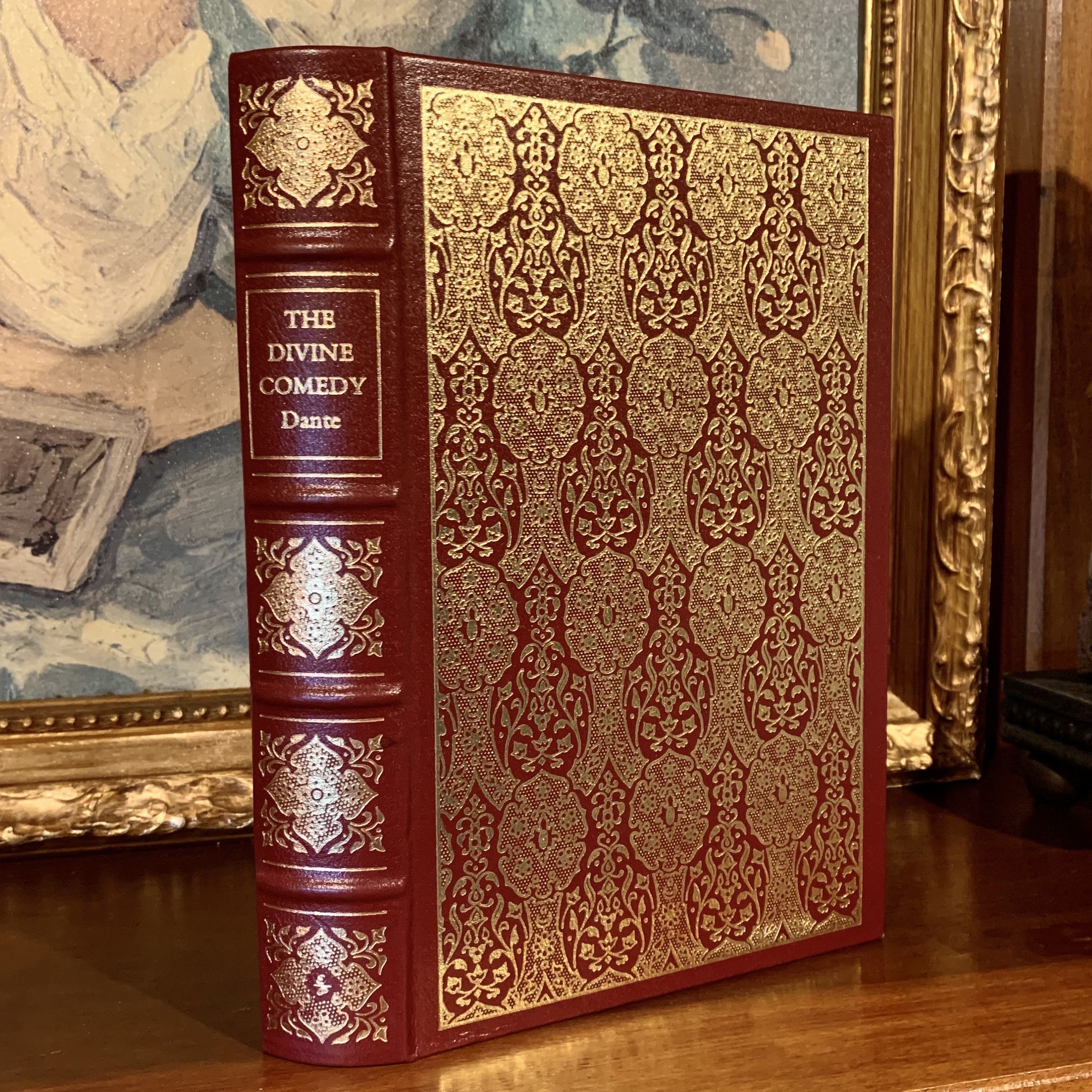Vintage Leather Bound 'divine Comedy' - Easton Press, William