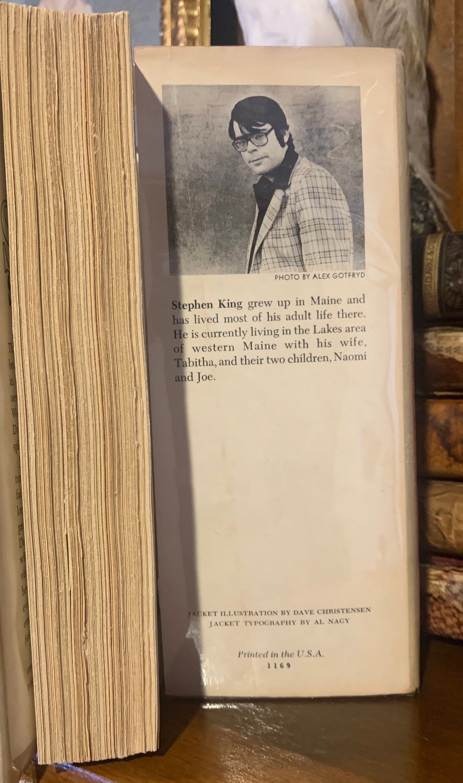 シャイニング スティーブン キング著 ~ 1977 年 ~ 初版紀元前 ~ ハード