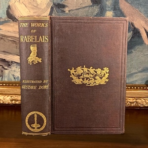 Die Werke von Rabelais (1890) - Illustriert von Gustave Dore - Seltenes Antikes Buch