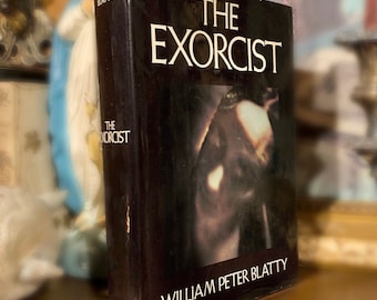 The Exorcist - 1971 First Edition by William Peter Blatty - Vintage Classic Horror Book.